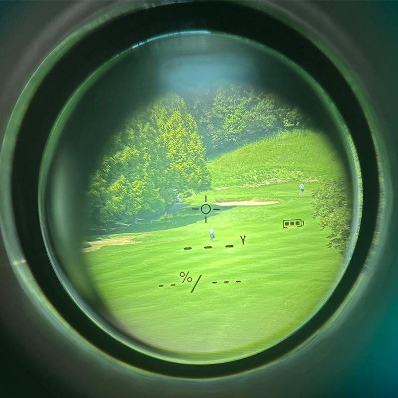 ターゲットマークは出るが、測定できない|BushnellGOLF